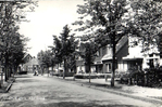 Historische foto van de Alberdaweg, na wijziging gevel.
<br/>
Particuliere collectie, zonder jaartal